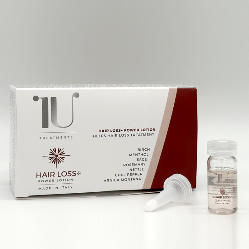 IU Hair Loss power lotion - intensywne ampułki trychologiczne przeciw wypadaniu włosów Carisma Professional